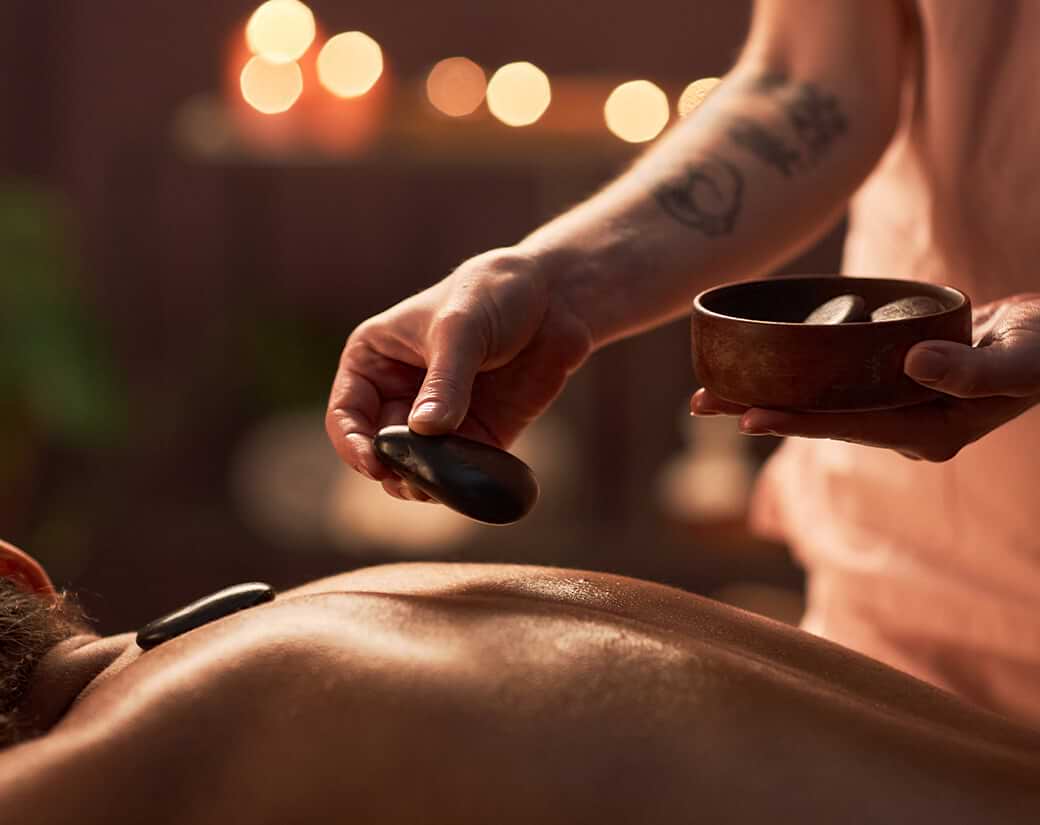 Hot stone massage therapy in Whickham